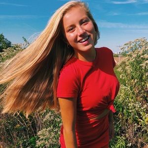 UO Red Dress with Knot, GREAT condition